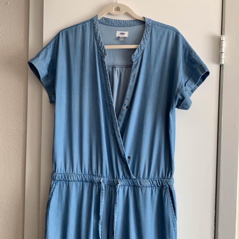 Old Navy Jean Jumpsuit